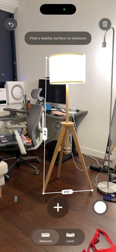 IKEA Wooden Tripod Floor Lamp with bulb - photo 2