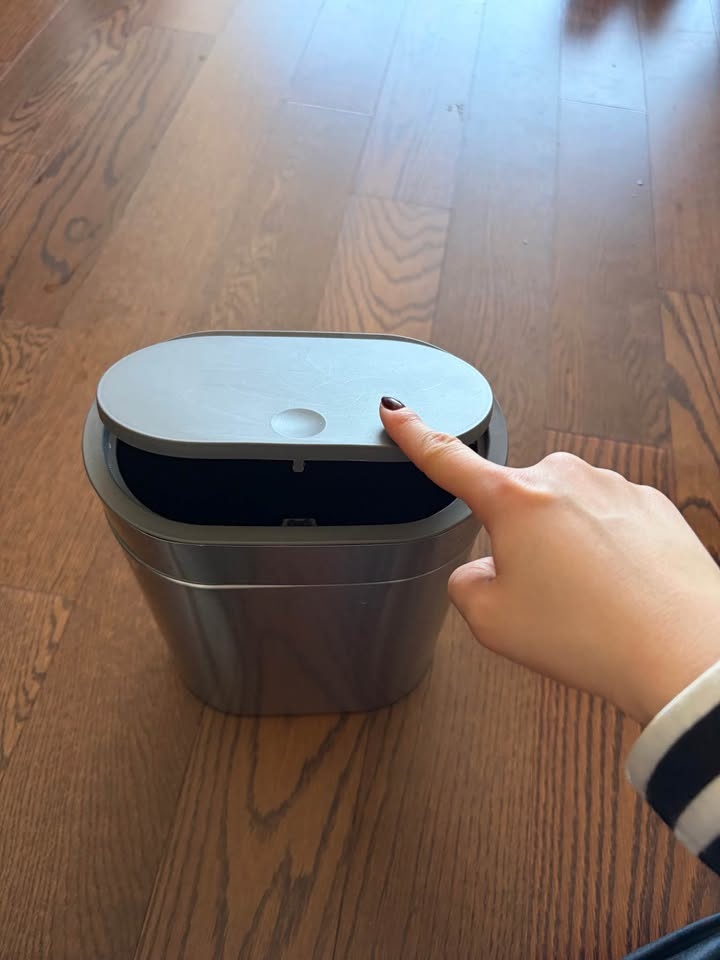 IKEA Stainless Steel Trash Can - photo 4