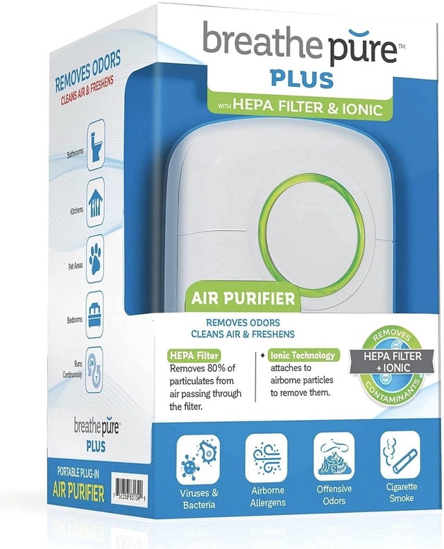 BNIB Breathe Pure Plus -BP Air Purifier w/ HEPA