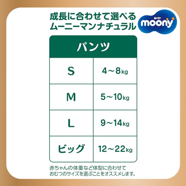 BNIB 100 Natural Mooney Man Organic Cotton Diapers (9-14kg) - photo 3