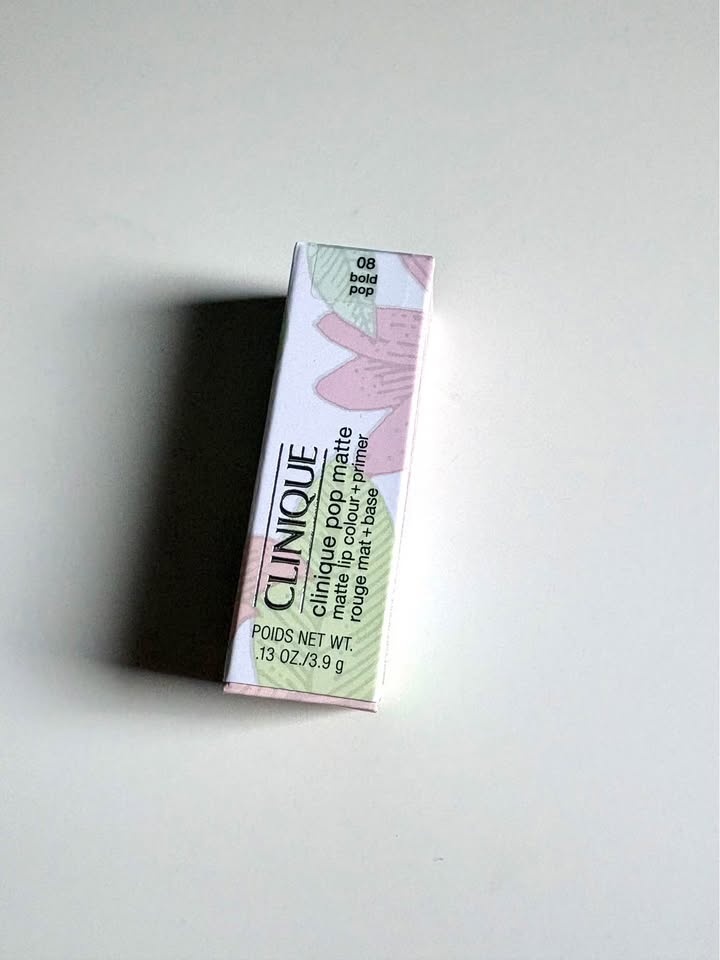 New Clinique Pop Matte Lipstick 08 Bold Pop - photo 2