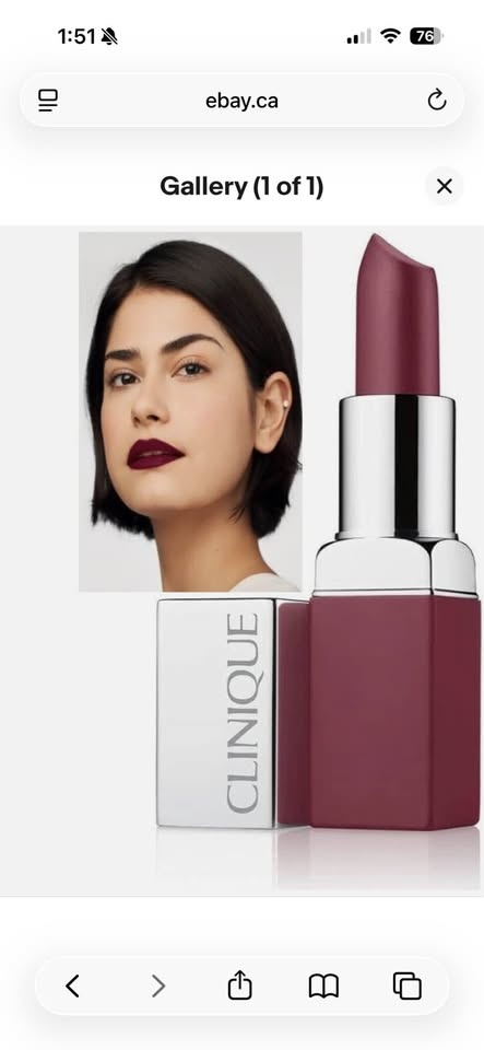 New Clinique Pop Matte Lipstick 08 Bold Pop - photo 5
