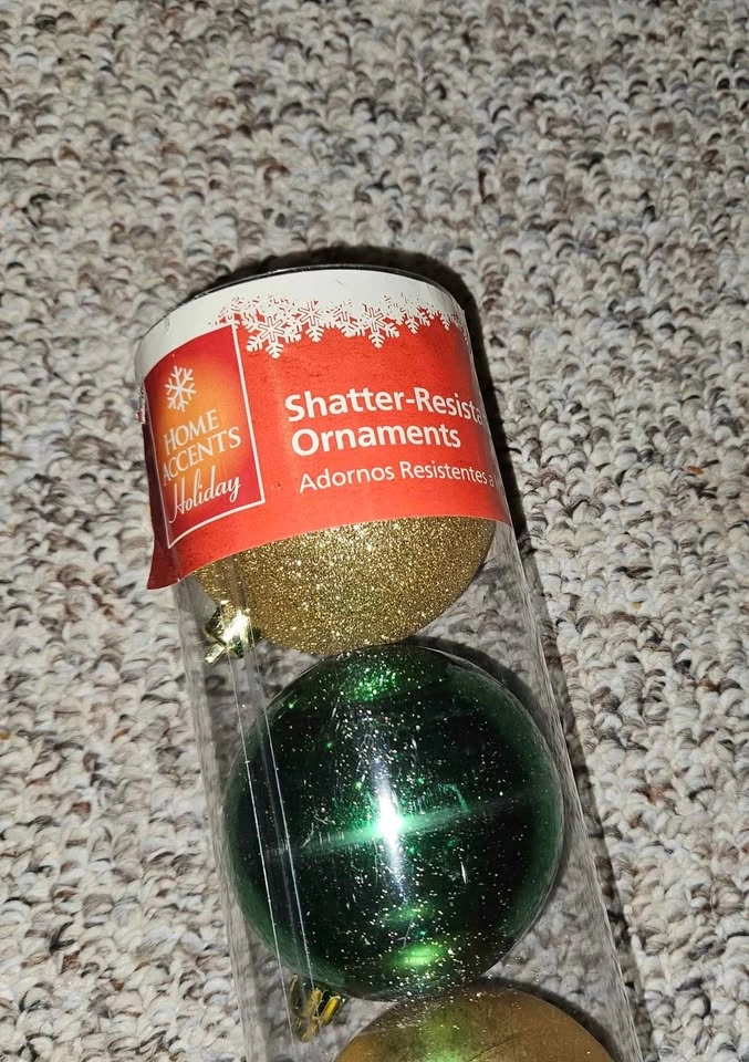 13 Shatter-Resistant Ornaments Brand New - photo 2
