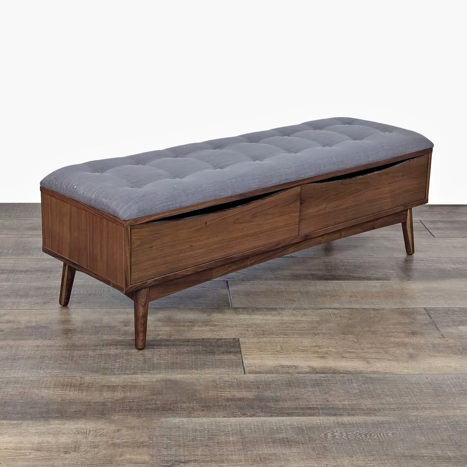LIKE NEW *DISCONTINUED* ARTICLE CULLA MID-CENTURY MODERN WALNUT