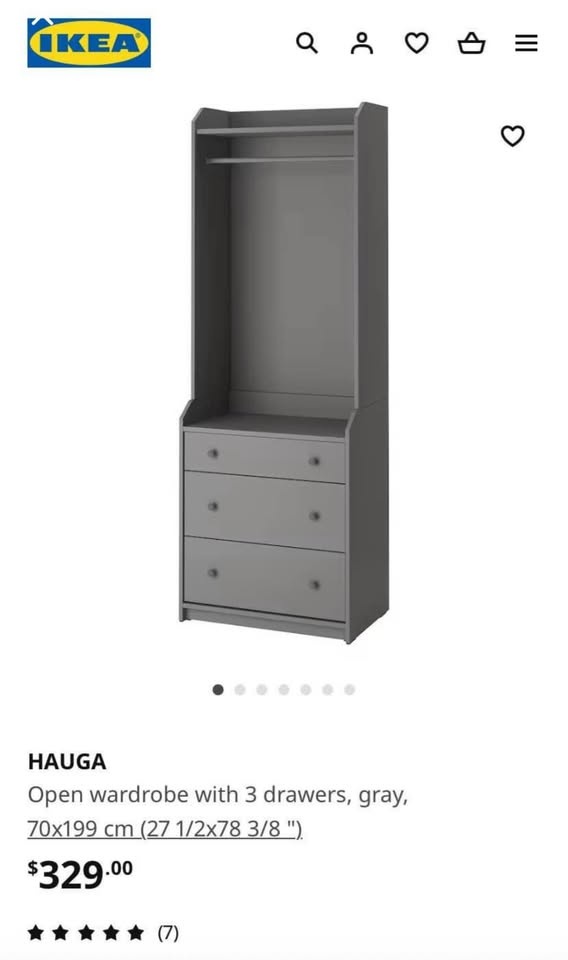 IKEA HUAGA Dresser - photo 4