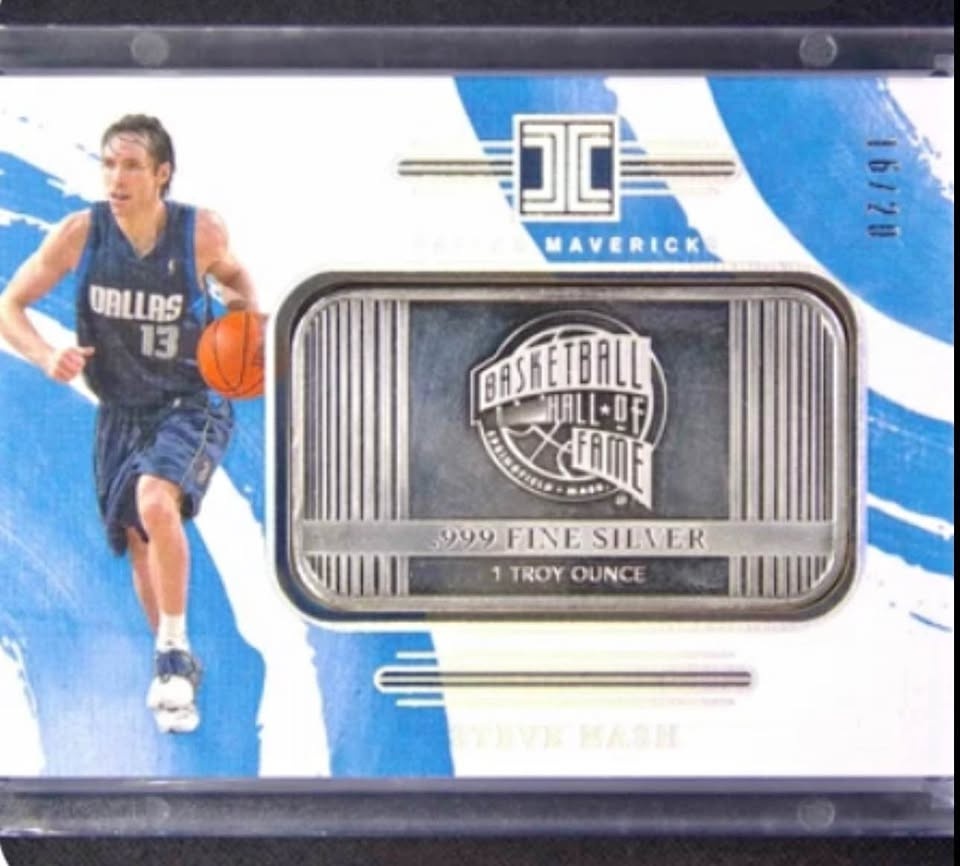 NBA Panini Impeccable Silver Bars - HOF & Logoman
