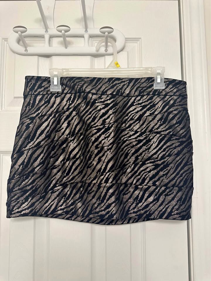 Black and Gold Skirt