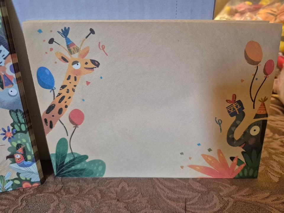 Safari Theme Invitations and Envelopes - photo 3