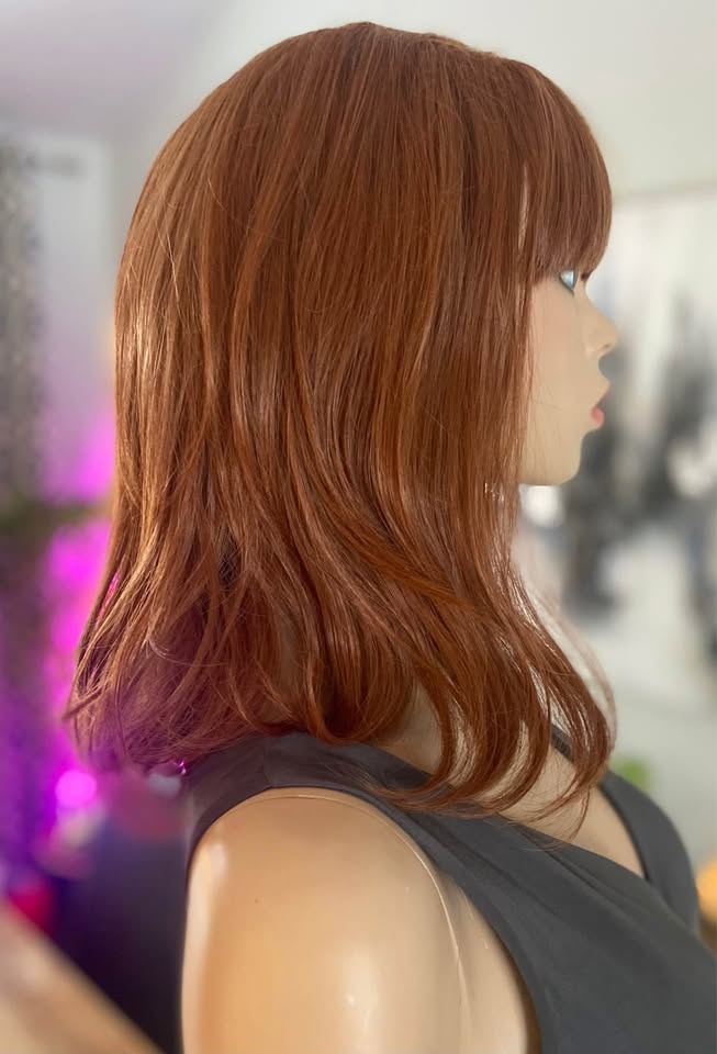 NWOT Retro 60s 70s Beehive Wig - Ginger/Rust Synthetic Wig 2260 - photo 4