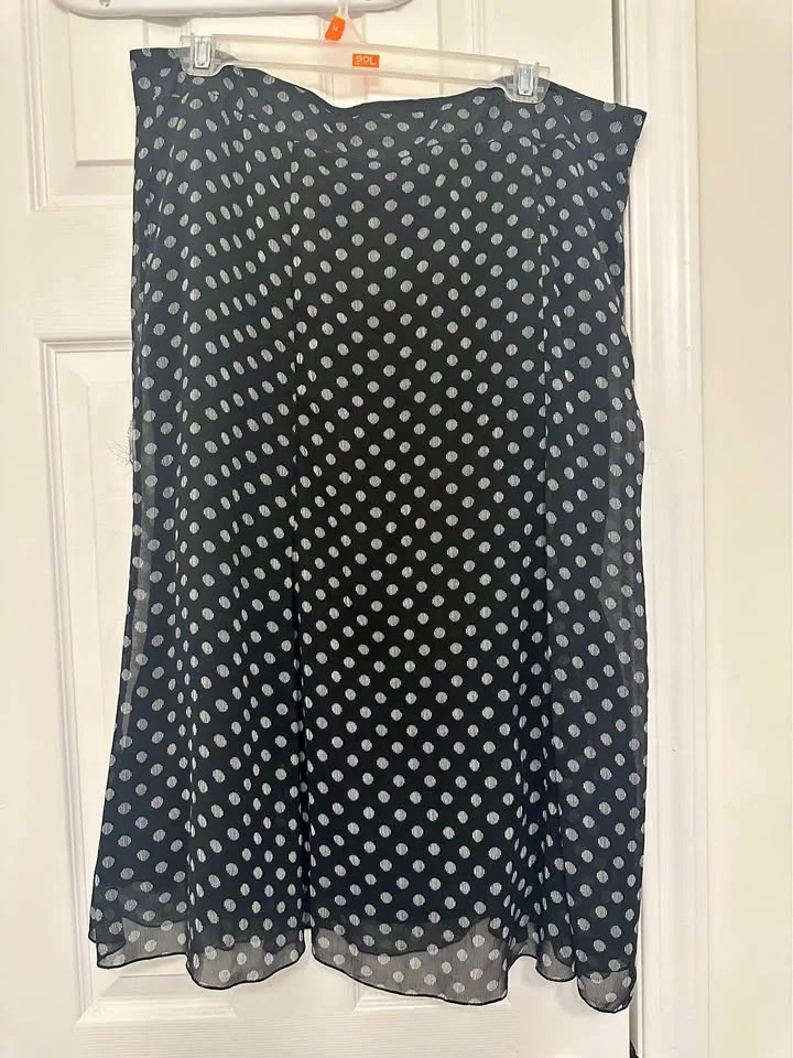 Black Polka Dot Skirt thumbnail