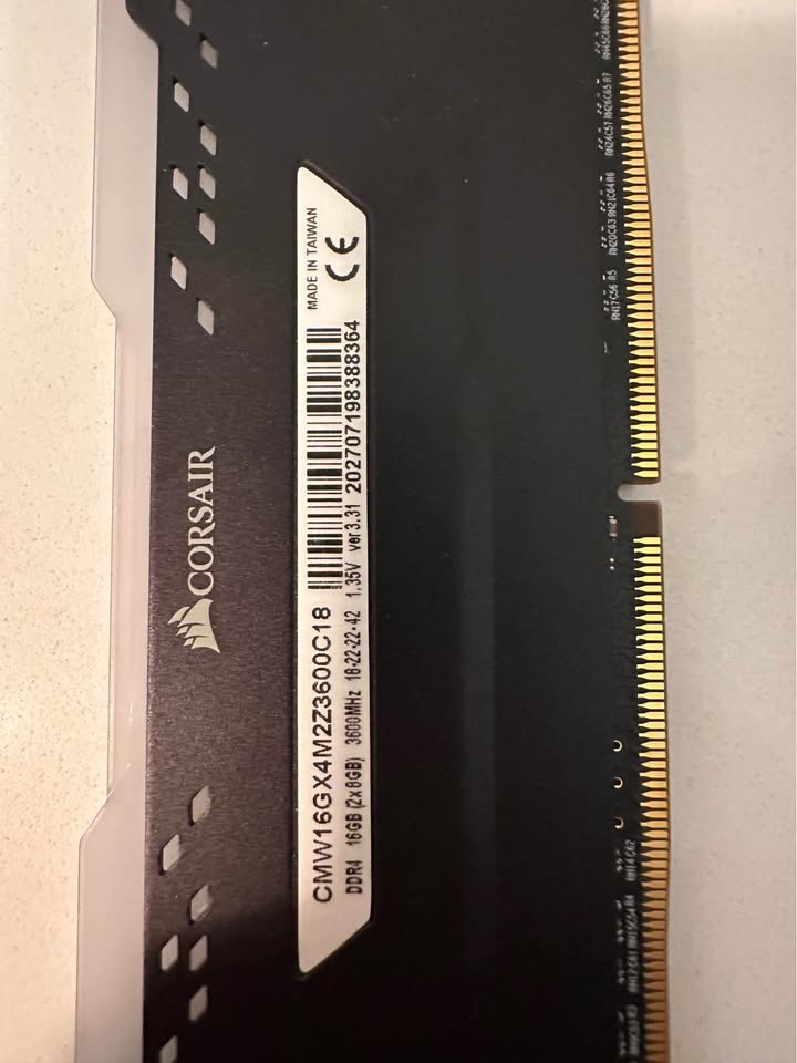 Corsair DDR4 Ram 3600MHz (2x8GB) - photo 3