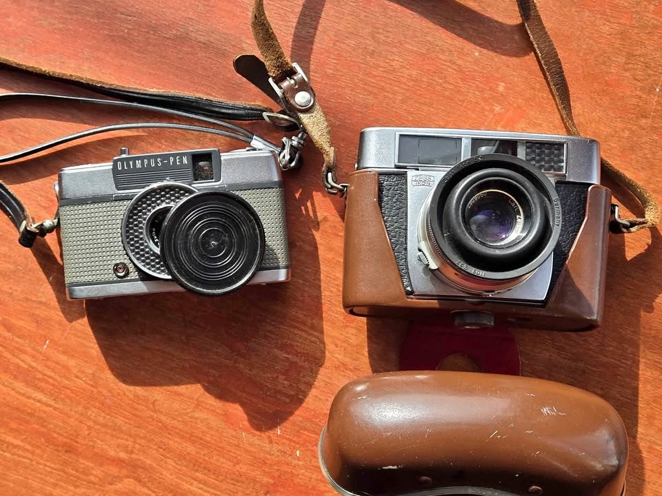 Olympus Pen EE and Ikon Contessa - As Is/For Parts