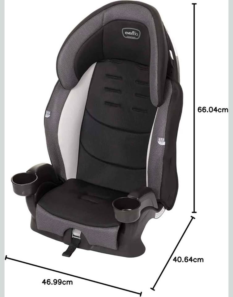 Evenflo Chase Plus 2-In-1 Booster Car Seat (Huron) - photo 3