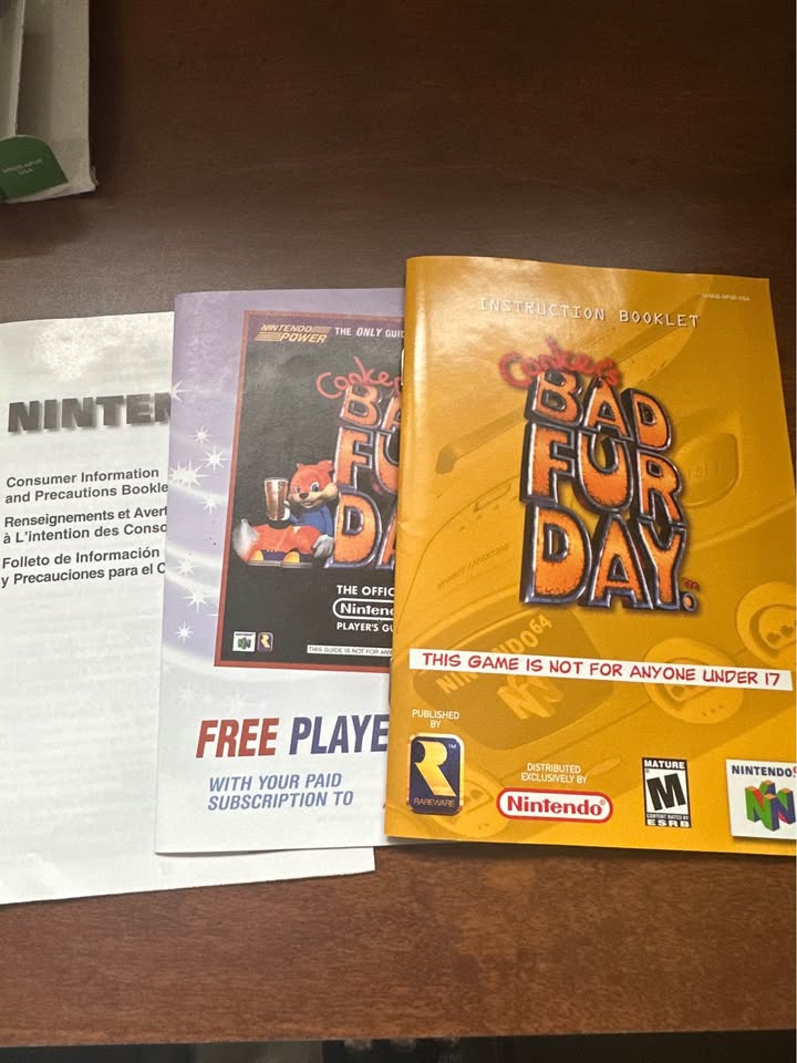 🎮 Nintendo 64 Games Lot – CIB, Manuals & Inserts – Rare Titles 🎮 - photo 3