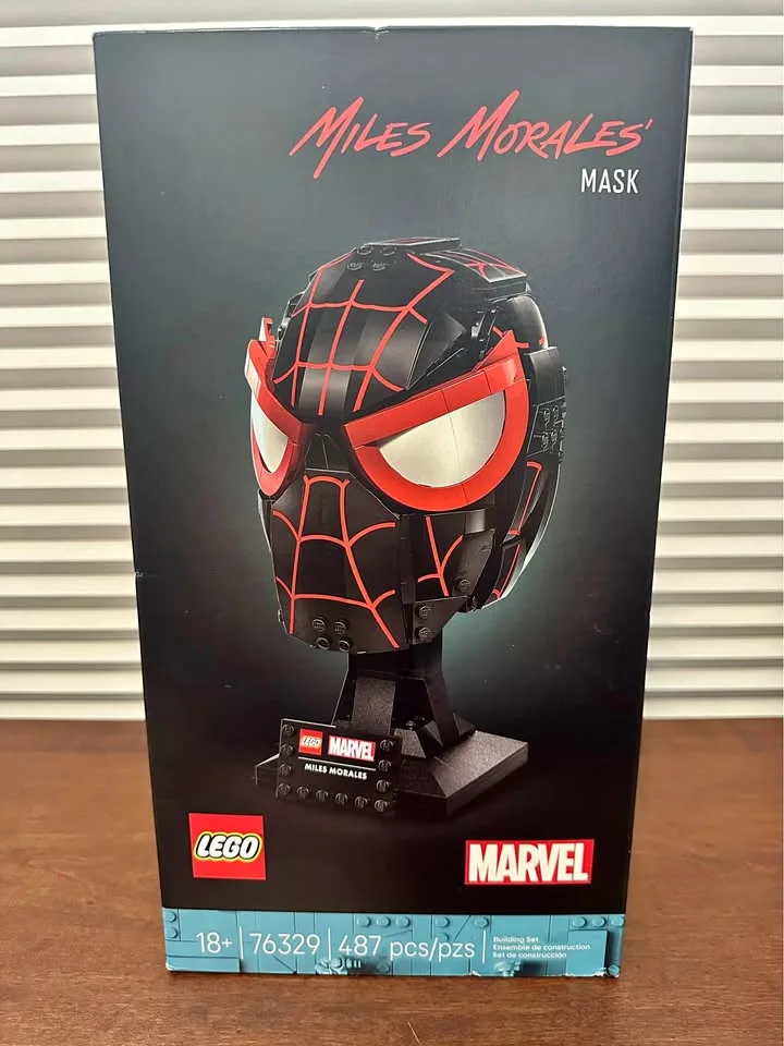 🕷 LEGO Miles Morales Mask – Brand New Sealed 🕷