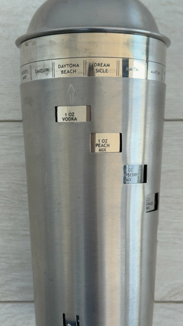 Dial A Drink Cocktail Shaker stainless steel - photo 2