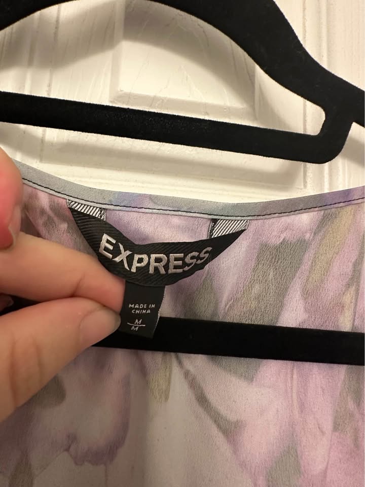 Purple Floral Dress - photo 2