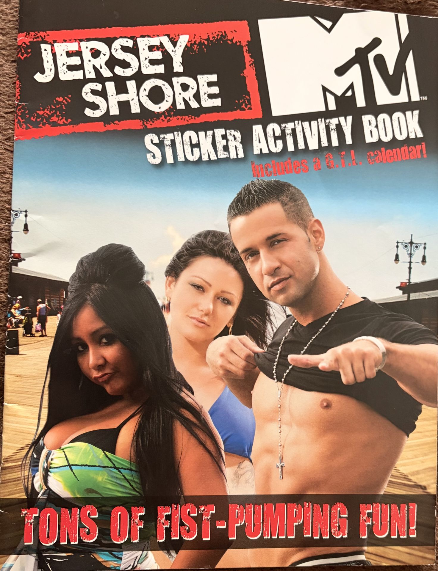 MTV Jersey Shore 2010 Sticker Activity Book - BRAND NEW! - photo 2