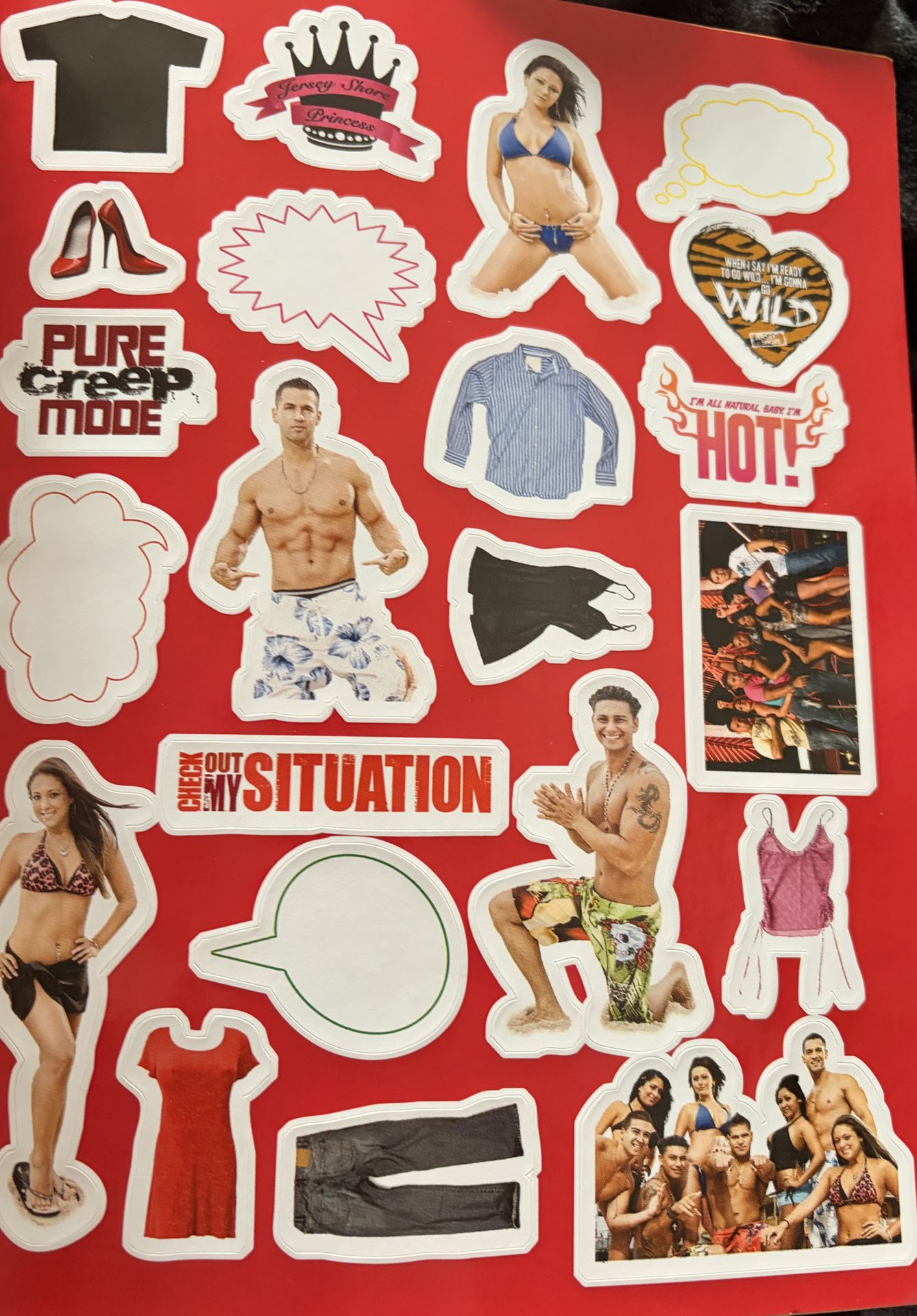 MTV Jersey Shore 2010 Sticker Activity Book - BRAND NEW! - photo 4