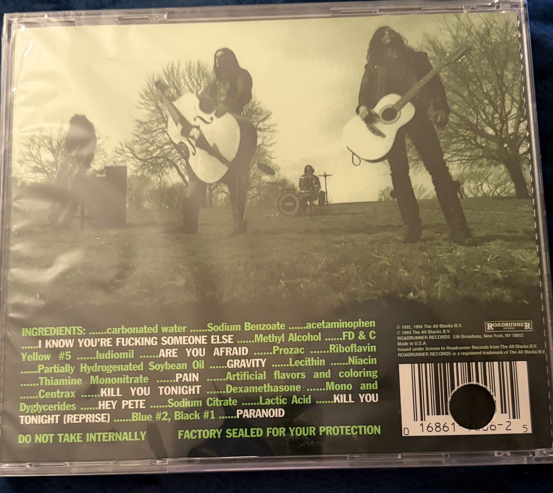 Type O Negative ~Origin Of The Feces: Remastered CD - photo 2
