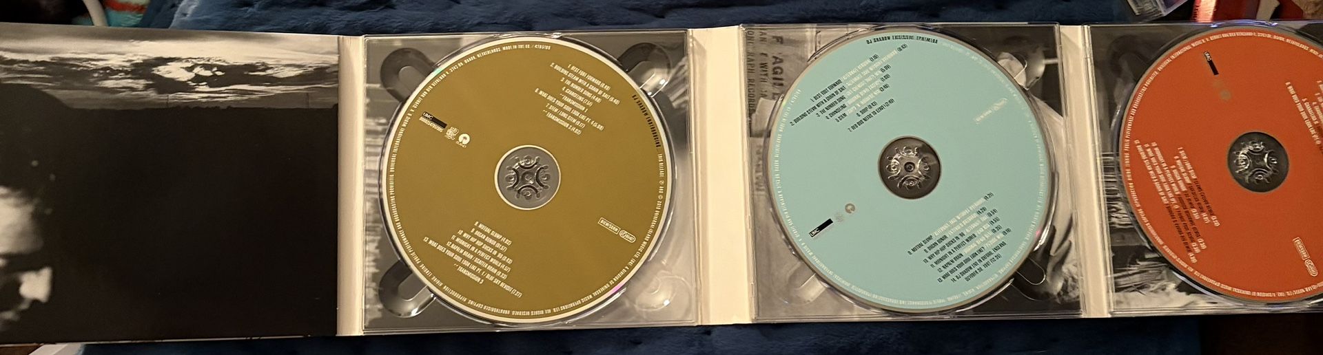 DJ Shadow 'Endtroducing' 3-CD Set - photo 3