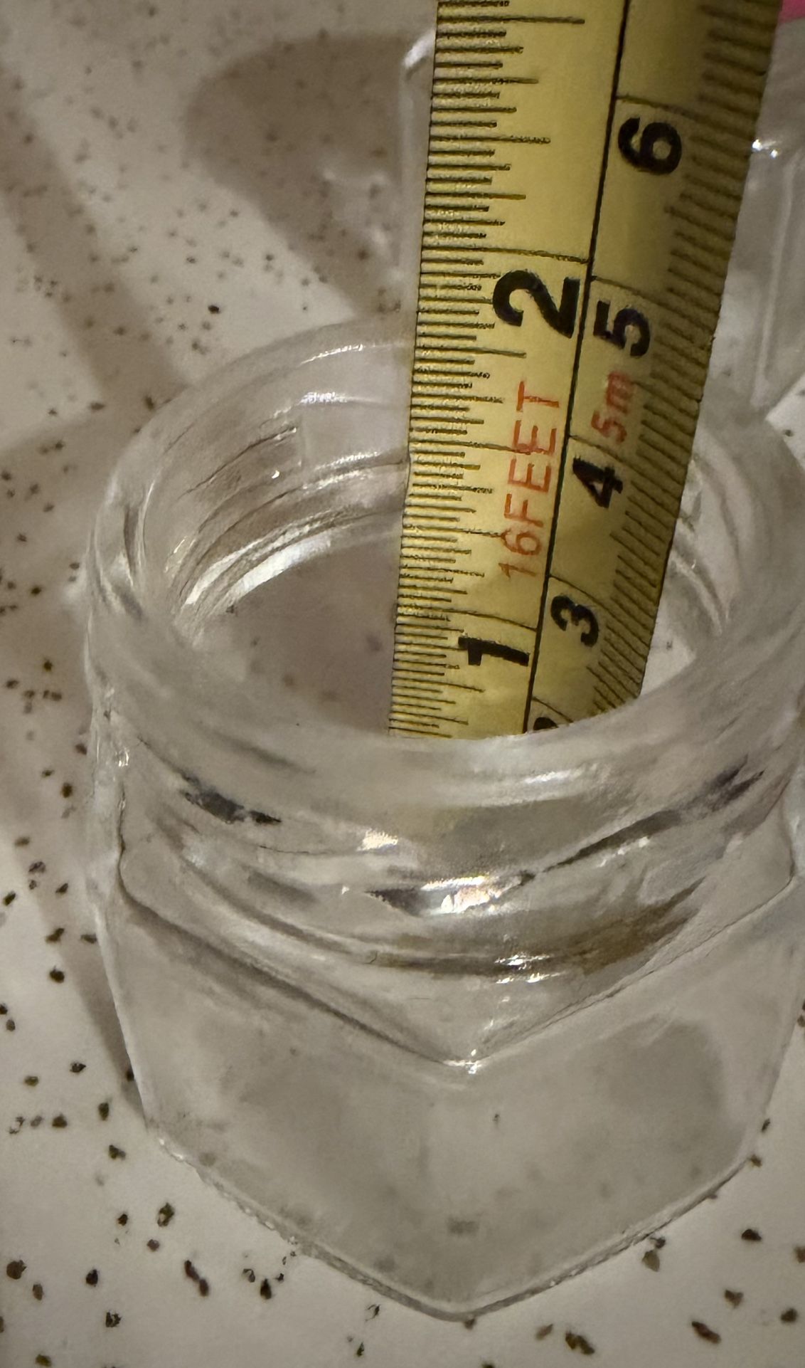 1.5 oz Hexagon Mini Glass Jars w/ Pink Lids (5 for $5) - photo 5