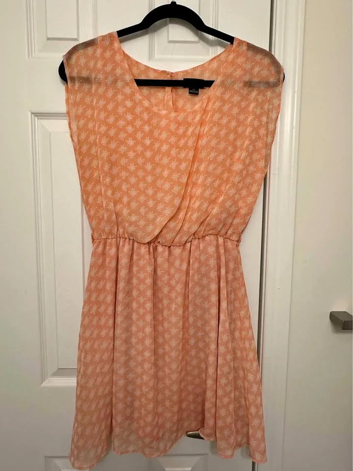 Peach Summer Dress thumbnail