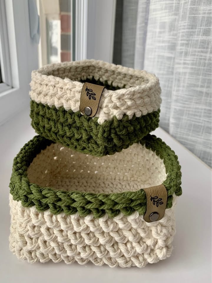 Boxy Nesting Baskets - photo 3