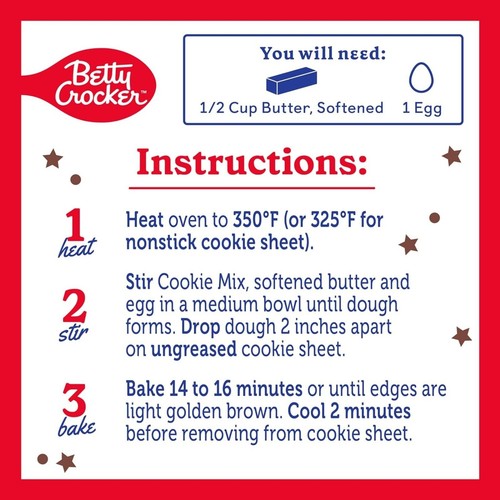 Betty Crocker Caramel Apple Cookie Mix - photo 3