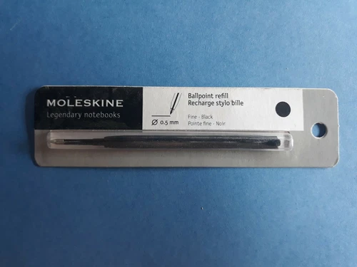 Moleskin Legendary Notebooks Ballpoint Refill 0.5mm Fine Black