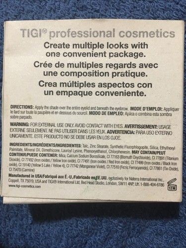TIGI Cosmetics High Density Quad Eyeshadow, Posh, 0.32 Oz - photo 2