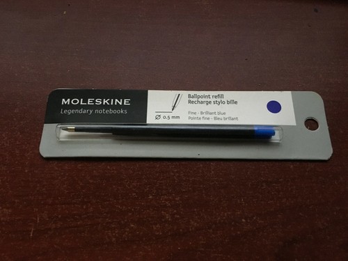 Moleskin Legendary notebooks ballpoint refill 0.5mm Fine Brillia