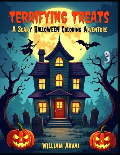 Terrifying Treats: A Scary Halloween Coloring Adventure