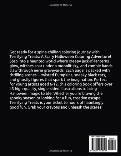 Terrifying Treats: A Scary Halloween Coloring Adventure - photo 2