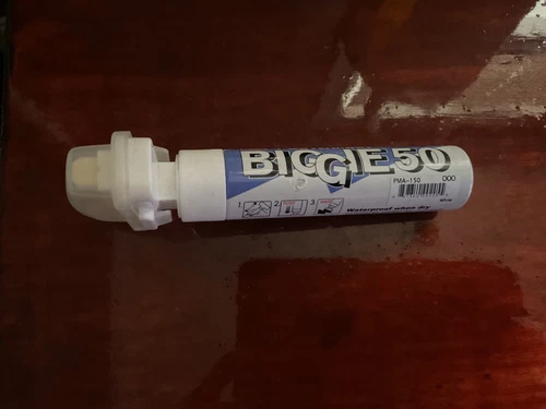 ZIG POSTERMAN BIGGIE - 50MM WIDE NIB - WATERPROOF MARKER WHITE - photo 3