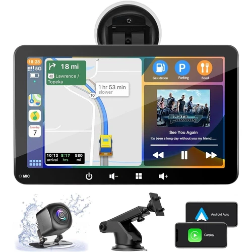 2024 Wireless Carplay & Android Auto 7" Touchscreen Portable - photo 2