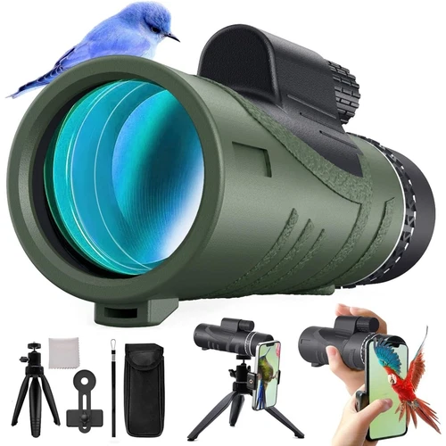 2024 HD Monocular Telescope w/ Smartphone Adapter - photo 2