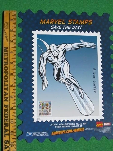 USPS 2007 Marvel Superheroes Stamp Posters Set of 4 - photo 5