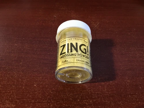 ZING! Embossing Powder - Butter, 1oz, New