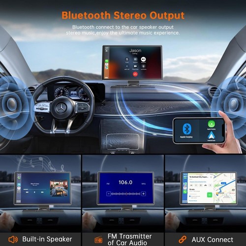 Wireless Carplay & Android Auto with 4K Dash Cam - photo 5