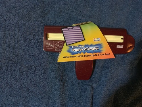Marvy Uchida 8.5-inch Straight Corrugator Paper Crimper