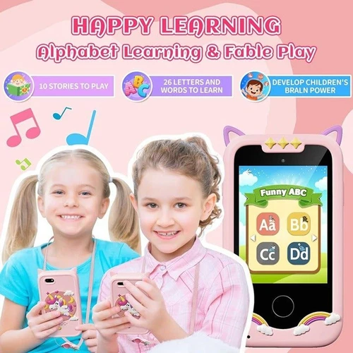 Kids Smart Phone for Girls, Unicorns Gifts for Girls Toys Cell P - photo 3