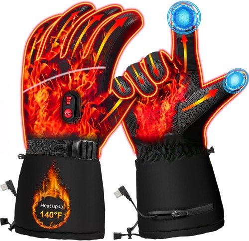 Heated Gloves for Men & Women - Battery Powered