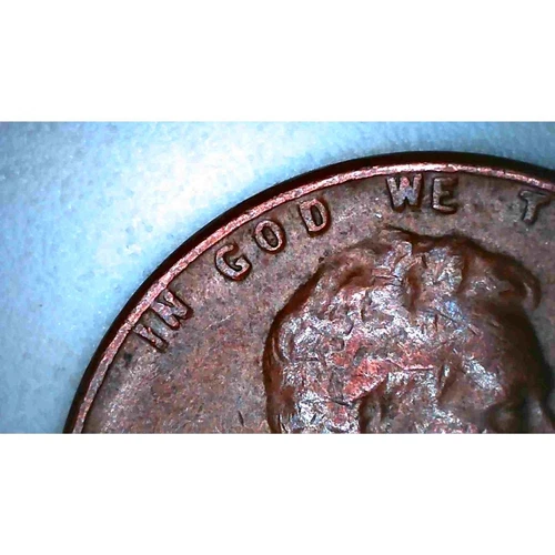 1965 Lincoln Penny No Mint Mark, L Rim Errors - photo 4