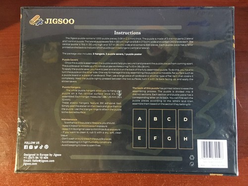 1000 Piece Canvas Jigsaw Puzzle for Adults - photo 2