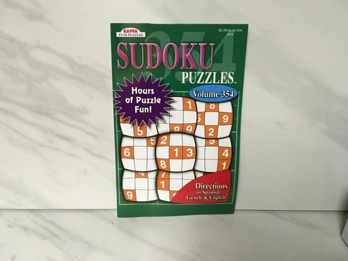 New | Kappa Puzzles Sudoku Book: Volume #354