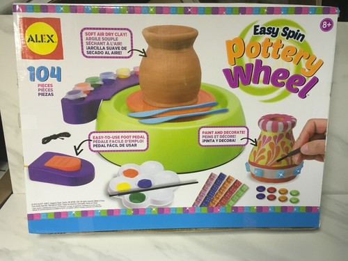 Alex Easy Spin Pottery Wheel 104 pc set