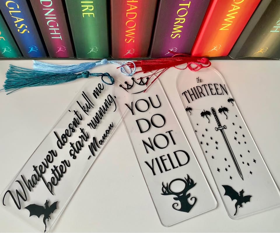 Throne of Glass Bookmarks