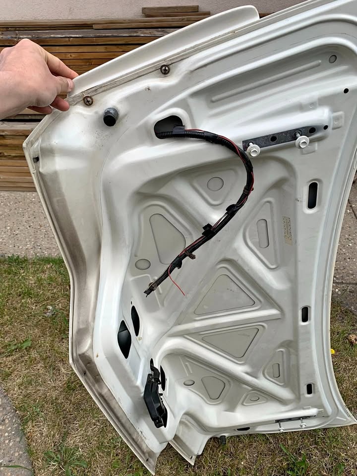 1996 - 2001 Honda Prelude White Trunk
