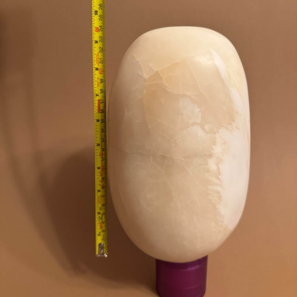 Unique White Onyx - Large Natural Rock 9.5" 19 lb - Vintage - Mi - photo 3